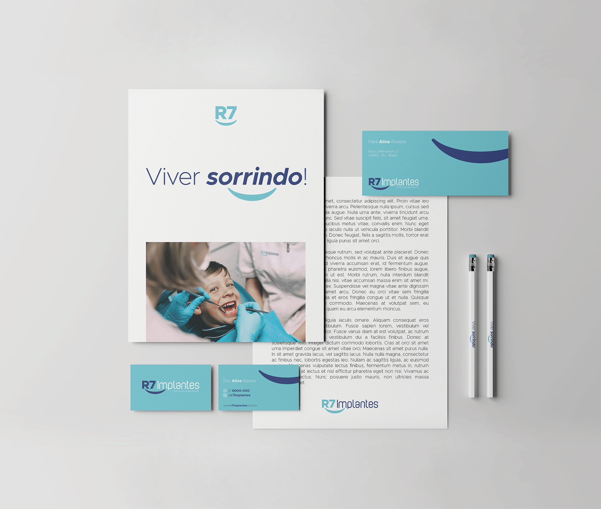 R7 Implantes, brand identity