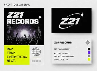 Z21 Records, brand concept, image 11